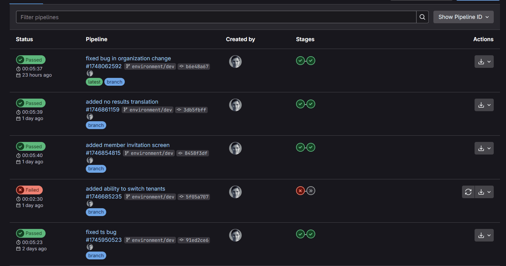 Automatisierte CI/CD Pipeline